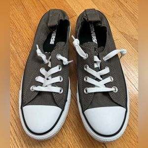 Converse chuck taylor CT shoreline grey low top slip on sneakers sz 8 NIB